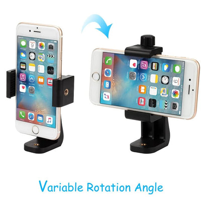 Soporte Clip para Móvil 360° - Compatible con Trípode