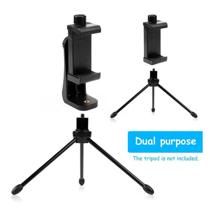 Soporte Clip para Móvil 360° - Compatible con Trípode