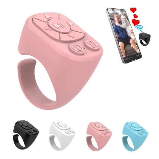 Anillo Control Remoto para TikTok - Bluetooth para iPhone y Android